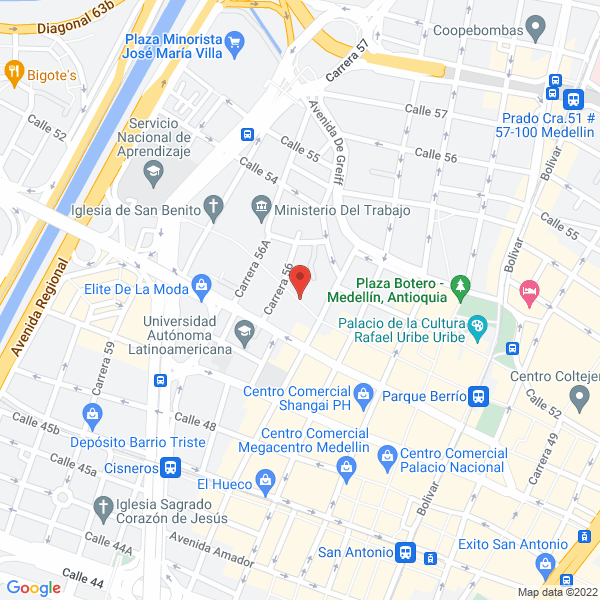 Map of Color Y Diseño