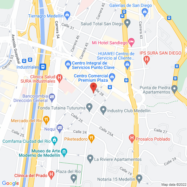 Map of Colorexa Ltda.