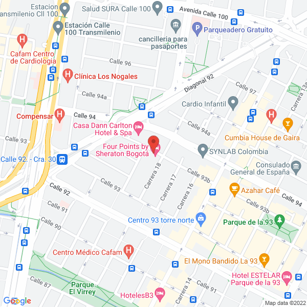 Map of Constructora Condisarq Ltda