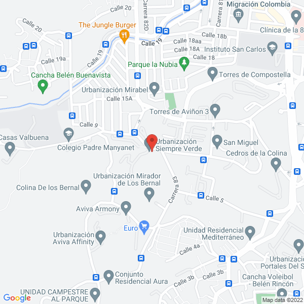 Map of Consultores Aeronáuticos