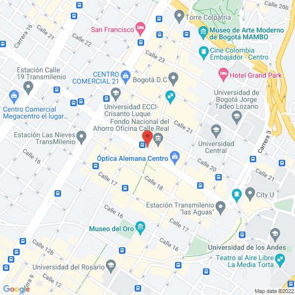 Map of Cm Tropican Representaciones Ltda.