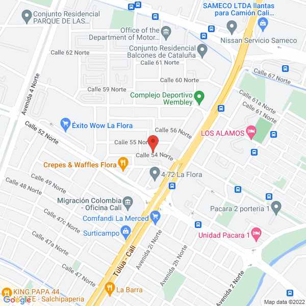 Map of Coindtec Ltda