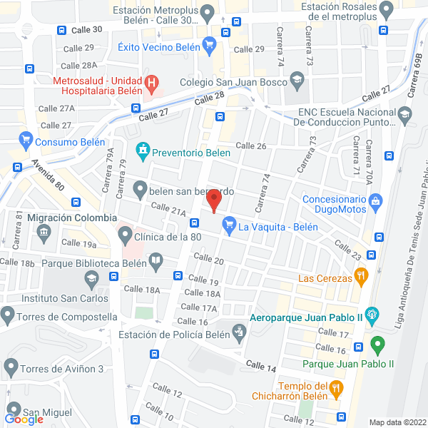 Map of Construcciones Civiles Obras Y Techos