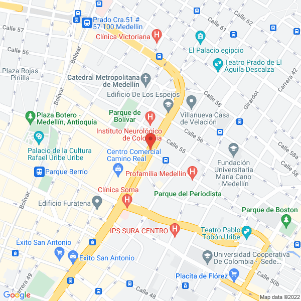 Map of De Villareal Morales Rafael