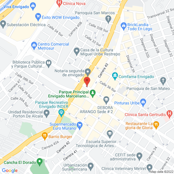 Map of Delipapas M & M