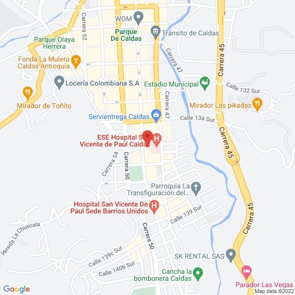 Map of Distrilacteos Lo Que Faltaba