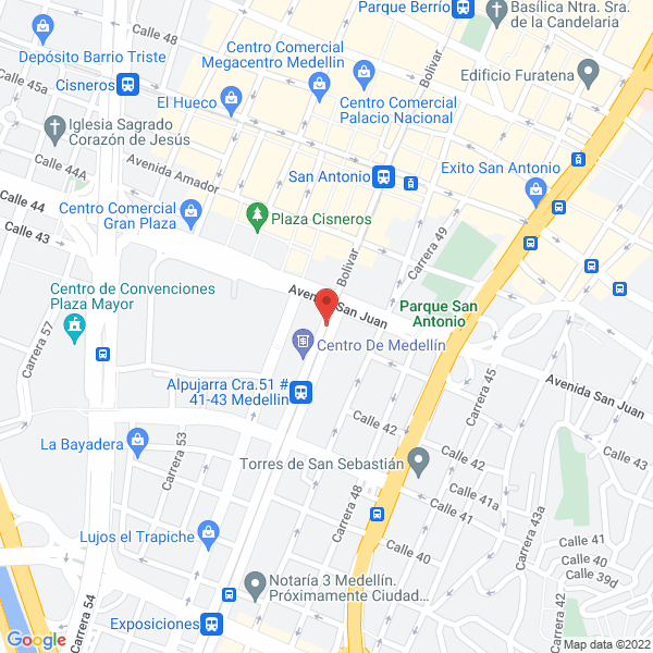 Map of Distrioru