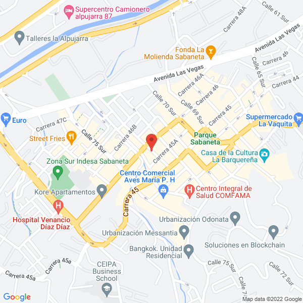Map of Credicompras