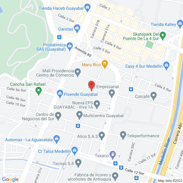 Map of Date Aquí Pana