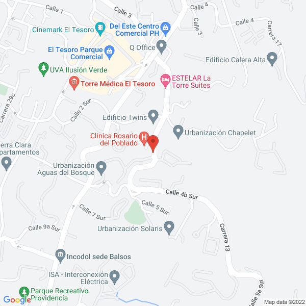 Map of De Los Ríos Osorio Soledad