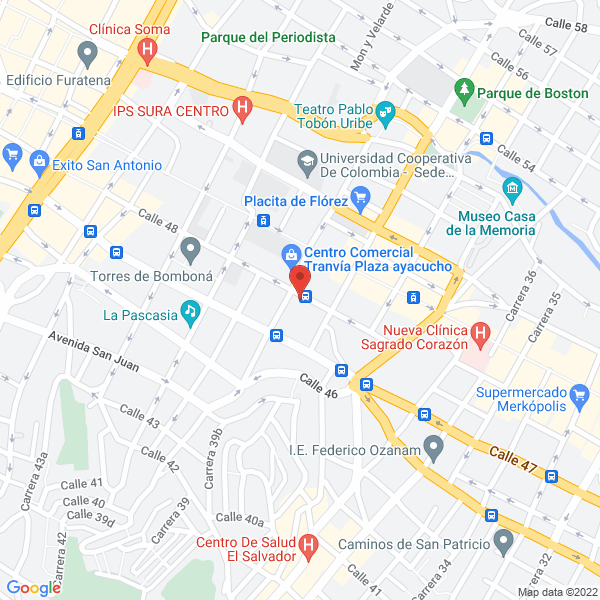 Map of Delicias Frutiway