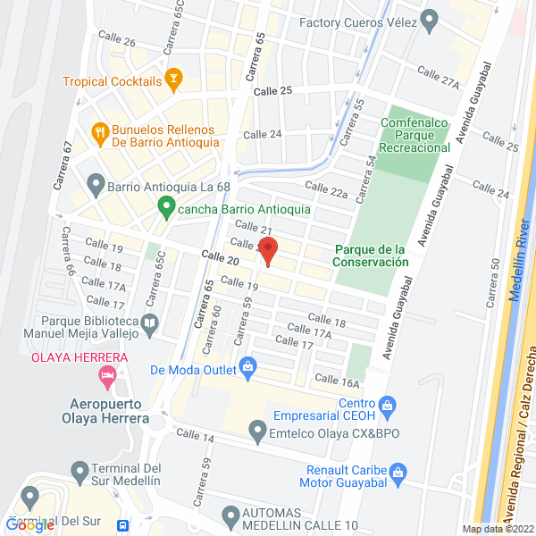 Map of Droguería Medifarma