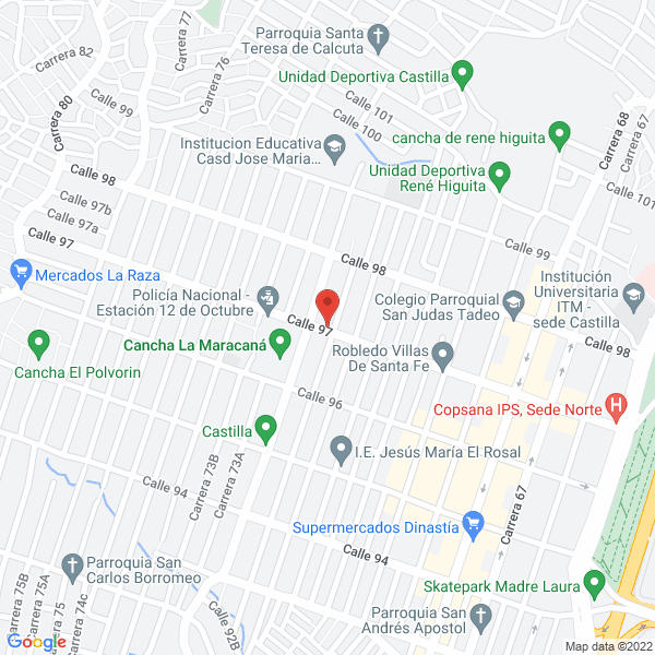 Map of Droguería Pharma Condor