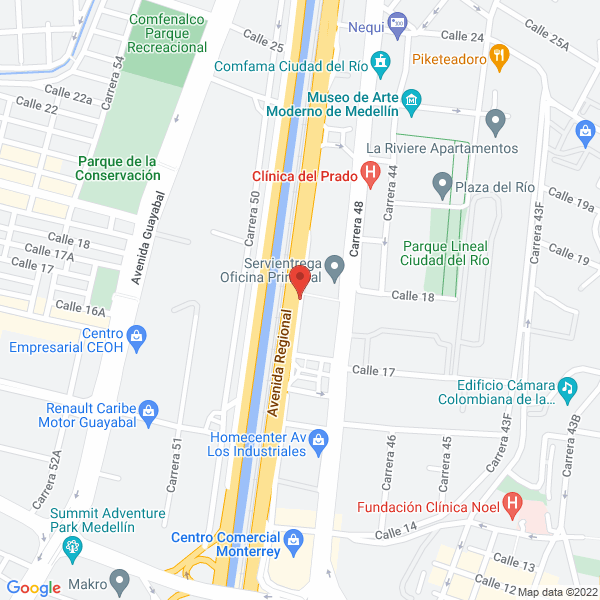 Map of Droguería Premier