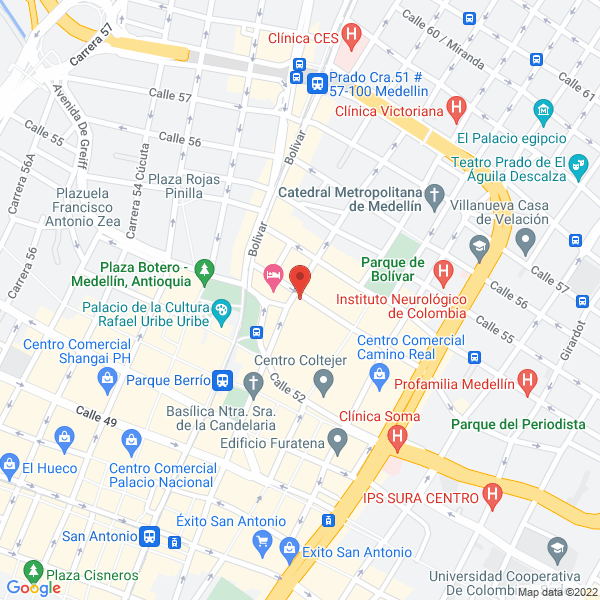 Map of D'Fiesta Tienda De Alquiler