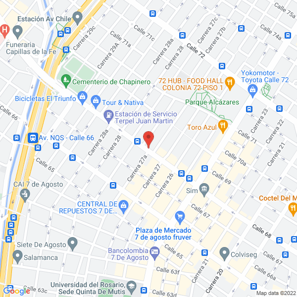 Map of Daco Trading Ltda.