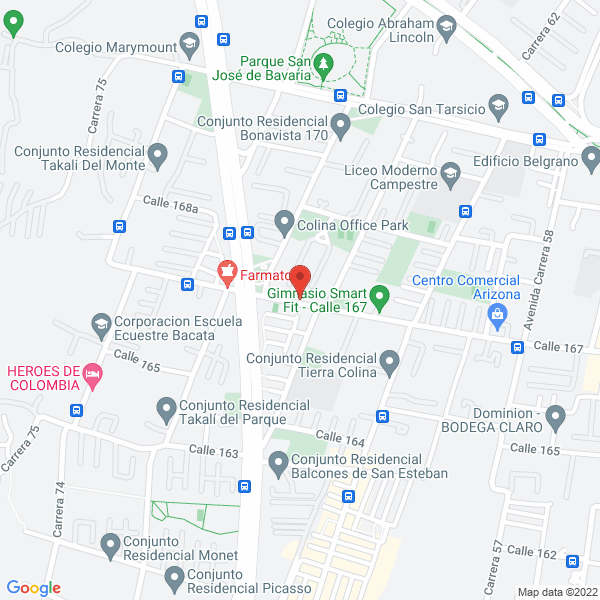 Map of Daniel Organista