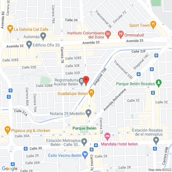 Map of Droguería Punto De Confianza