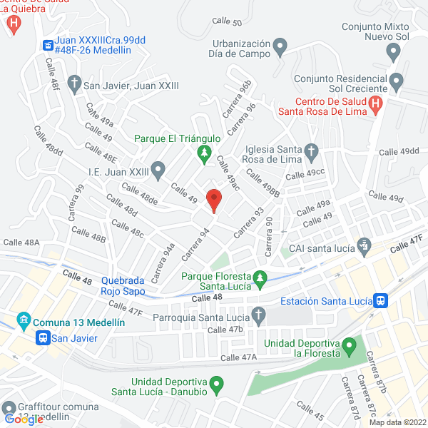 Map of Droguería San Jerónimo