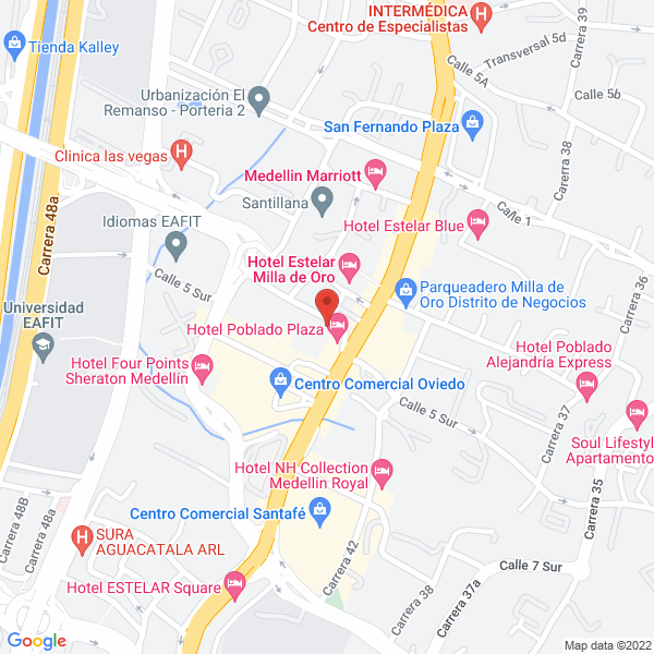 Map of Ensamble Comunicaciones