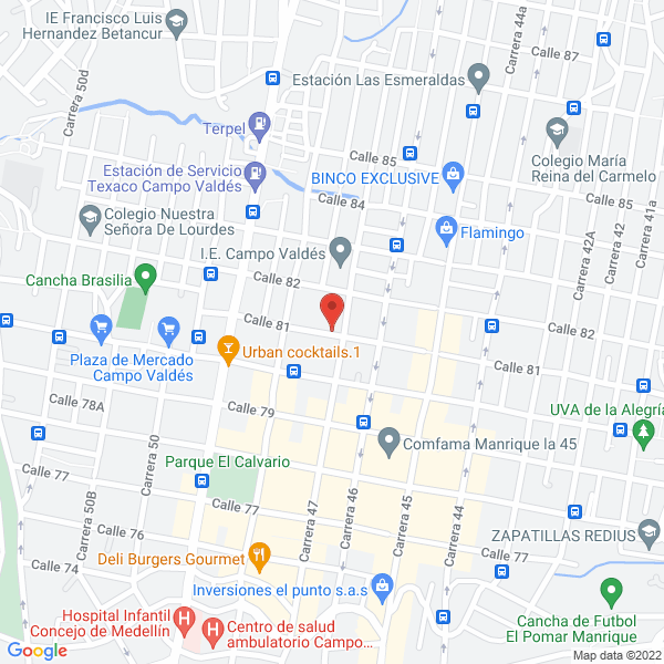 Map of Distribuidora Adolca