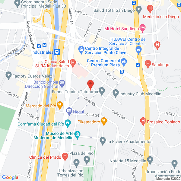 Map of Distriservicios Henao