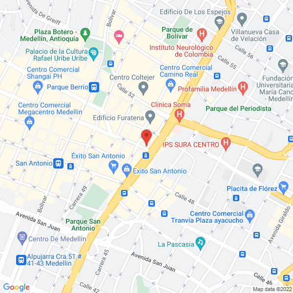 Map of Divana Decoraciones