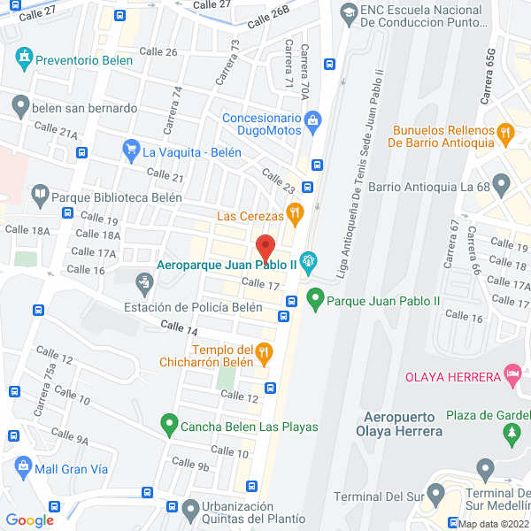 Map of Ekco S.A.S.