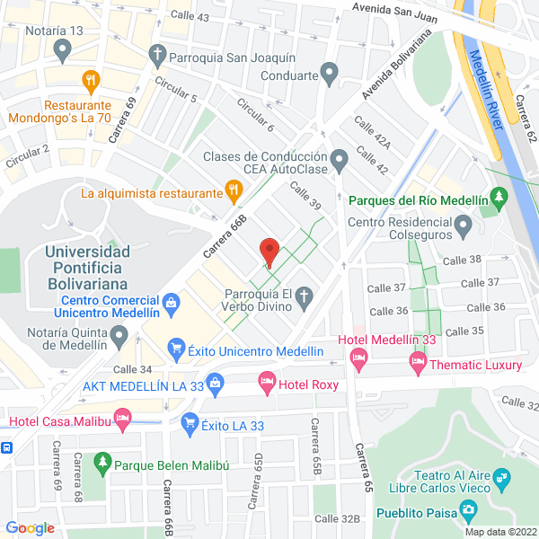 Map of Droguería Yanuba
