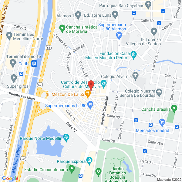 Map of Droguería Gente Vital