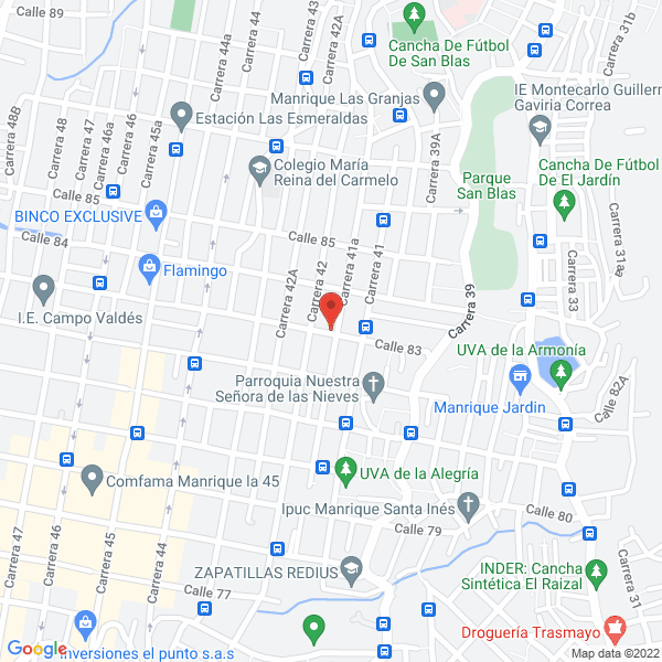 Map of Droguerúa La 41