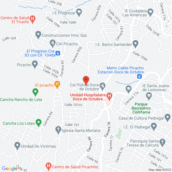 Map of Droguería Picacho