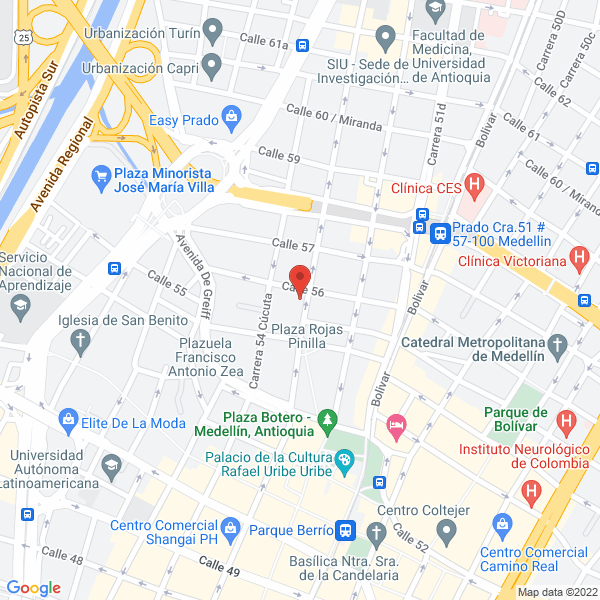 Map of Droguería Salubridad