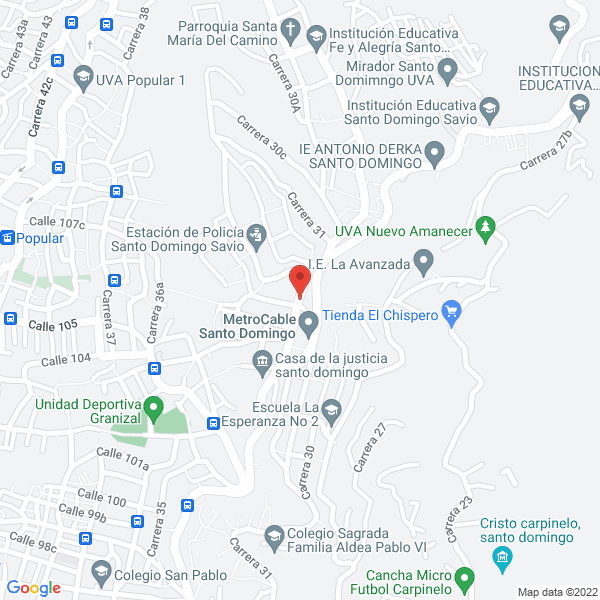 Map of Droguería Santo Domingo