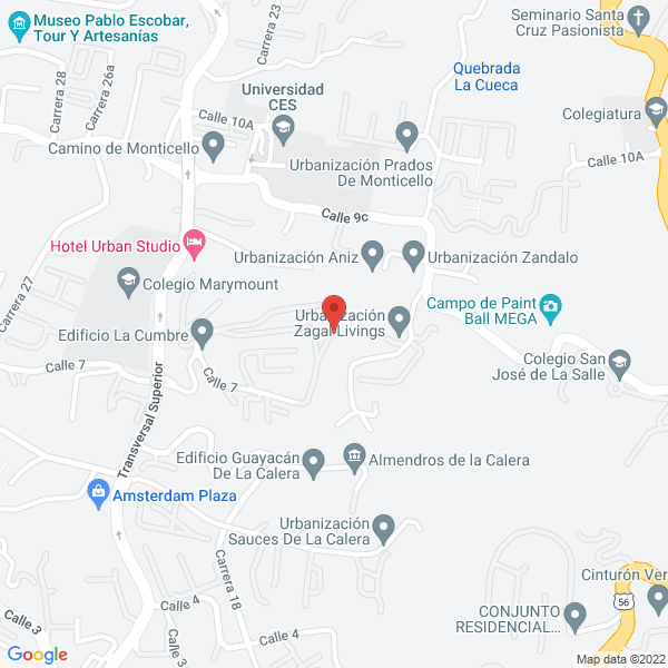 Map of Seranilla Plaza