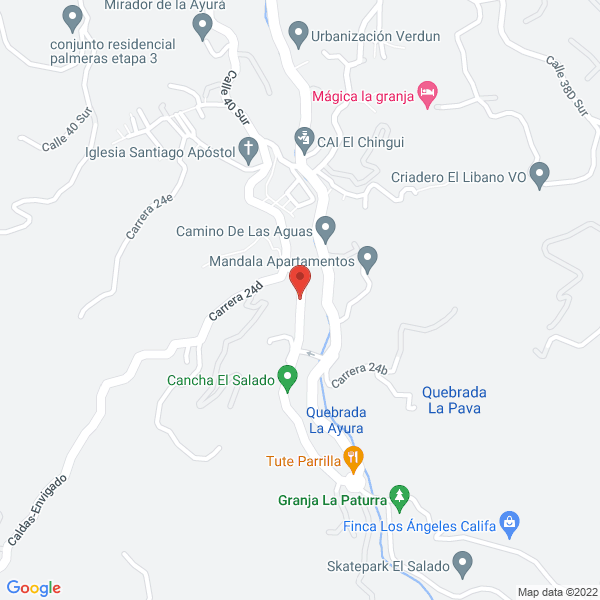 Map of Estadero Cabo Verde