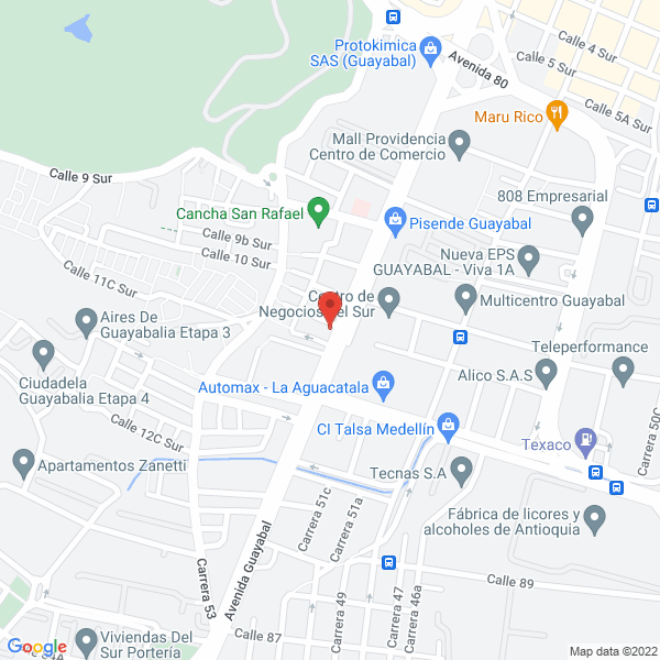 Map of Estampados G & C