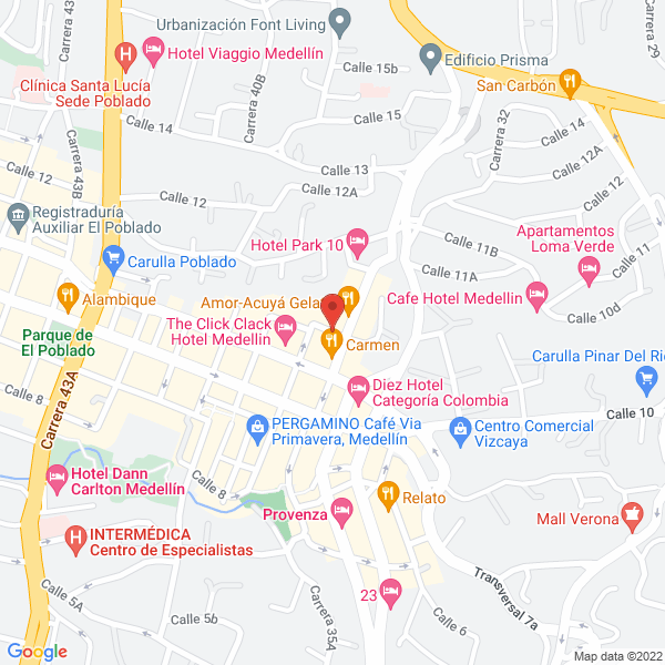 Map of Estudio Fotográfico Julián Restrepo A.