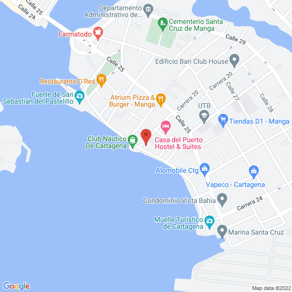 Map of Eduardo L. Gerleín S.A.