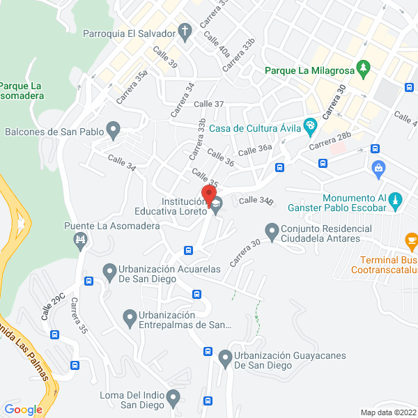 Map of El Campo De Las Carnes