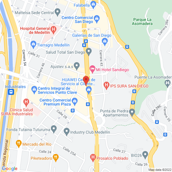 Map of Dkx
