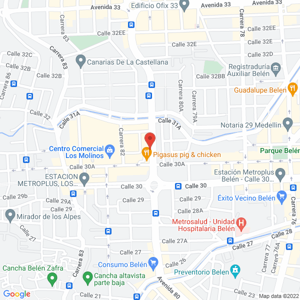 Map of Don Perrito