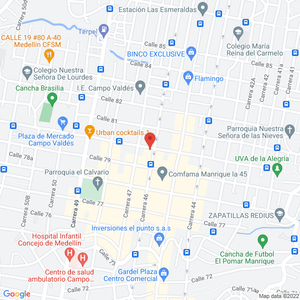 Map of Donde Ramiro