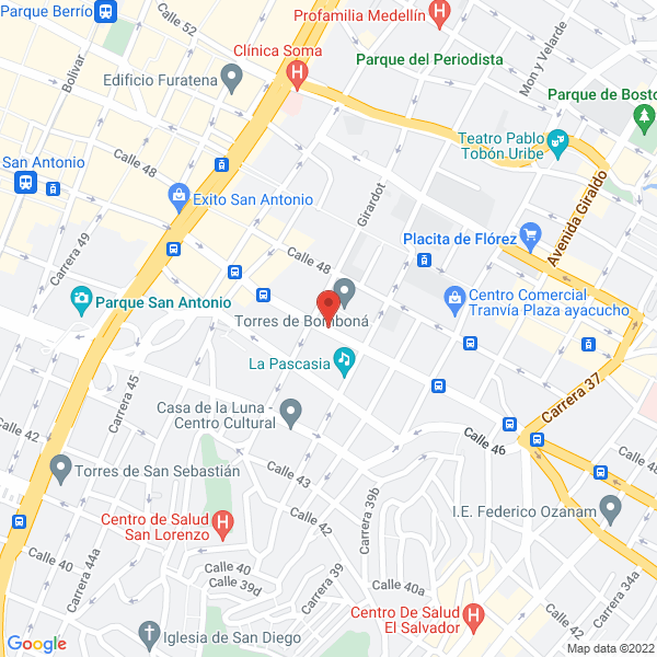 Map of Fibras & Concreto