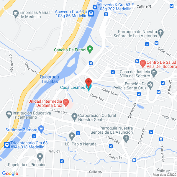 Map of Flas Servicio