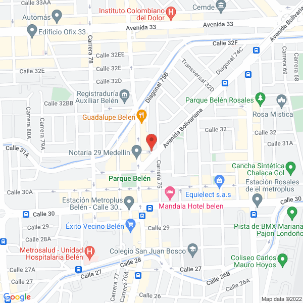 Map of Fotocopiar