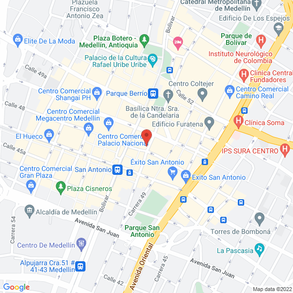 Map of Floristería Jhobesan