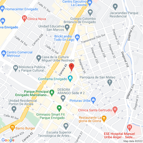 Map of Frutoseco S.A.