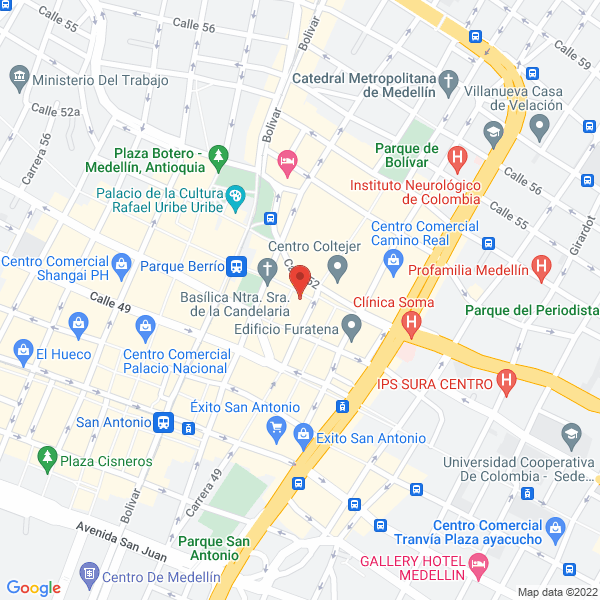 Map of Fucsiamanía
