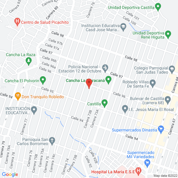 Map of Fabiza Artefino